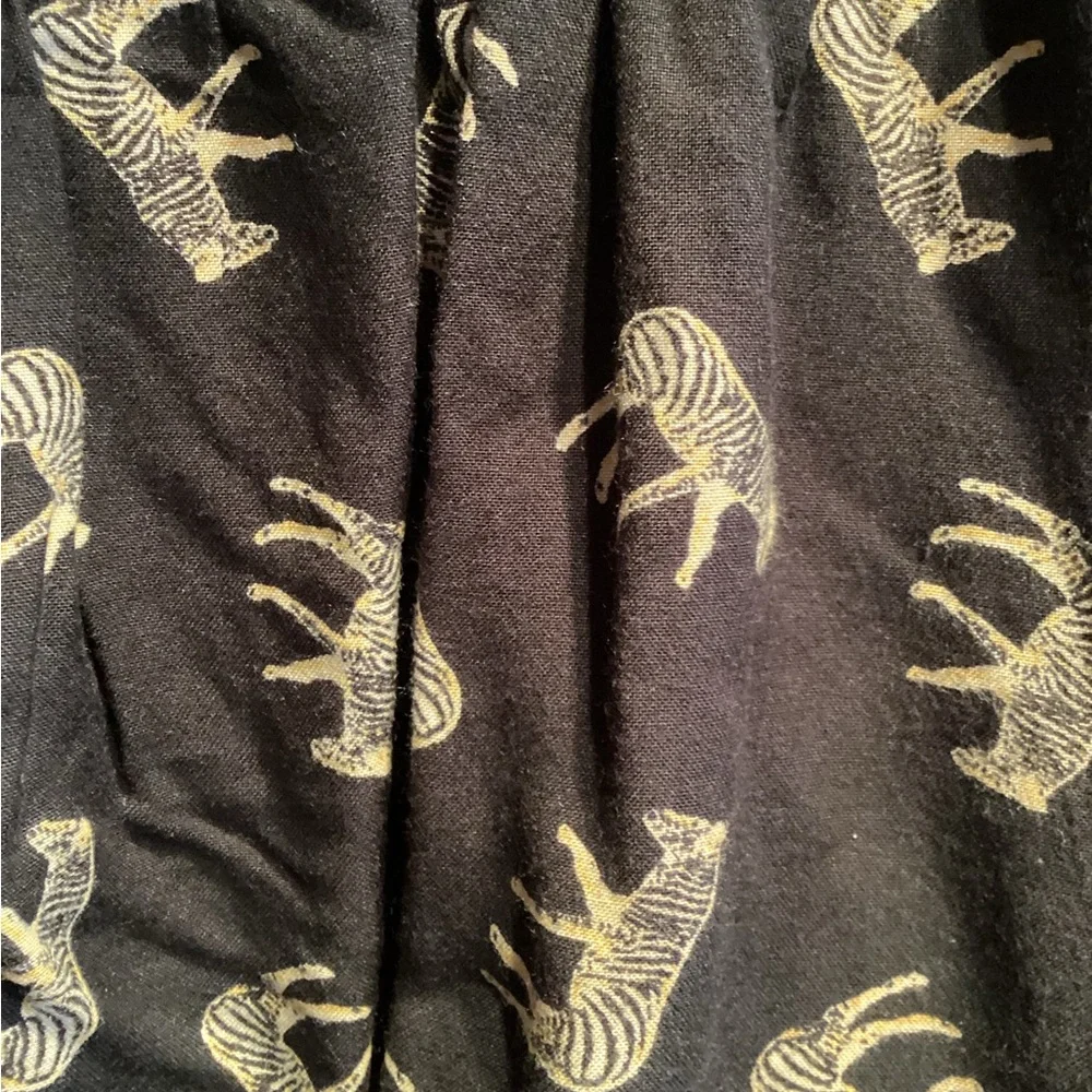 UO Kimchi Blue Zebra Print Rayon Mini Skirt Women's Size Small
